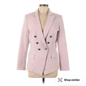 Pink White House Black Market Blazer
